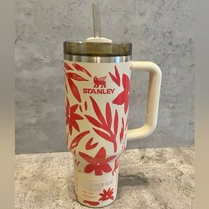 Stanley Floral Red and White Tumbler